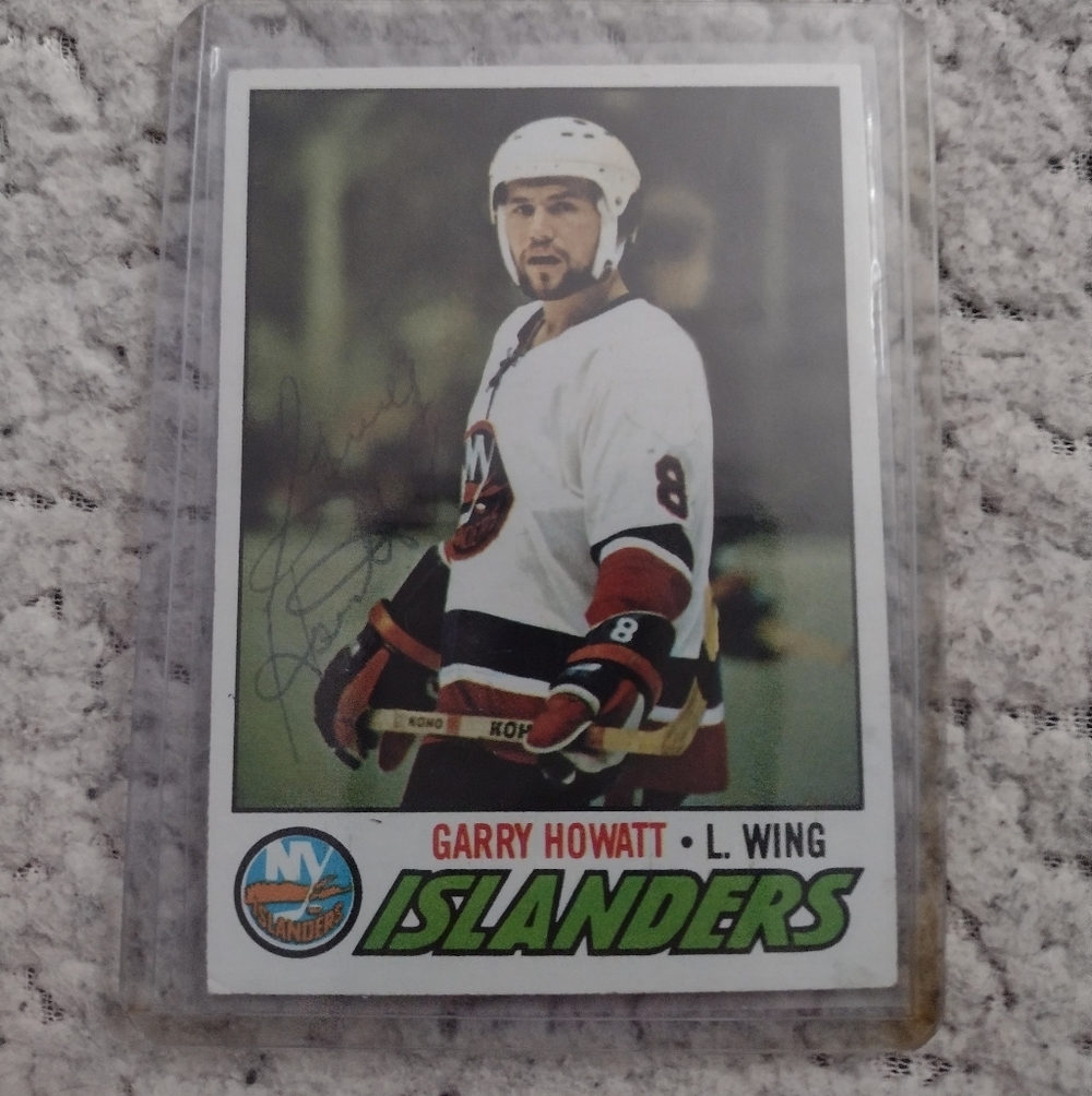 Garry Howatt Islanders Hockey Card